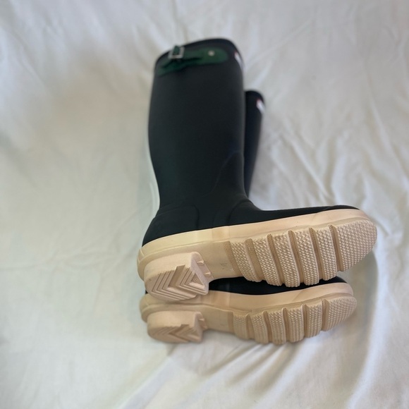 Hunter Original Contrast Tall Rain Boots *LIMITED EDITION* Size 7 - Picture 12 of 15